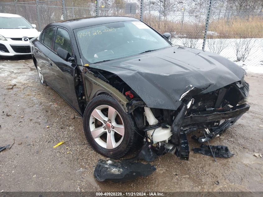 2013 Dodge Charger Se VIN: 2C3CDXBGXDH502458 Lot: 40928228