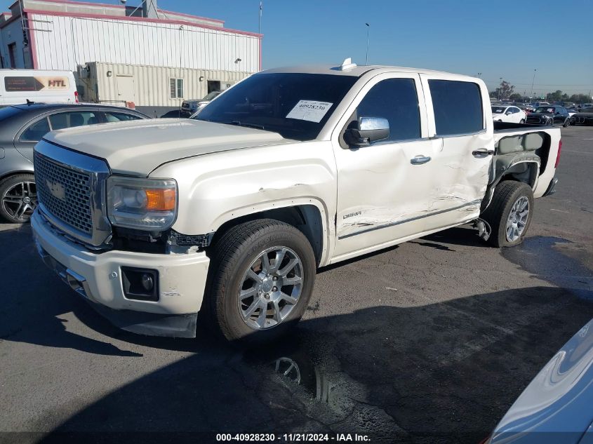 2015 GMC Sierra 1500 Denali VIN: 3GTU2WEJ6FG461028 Lot: 40928230