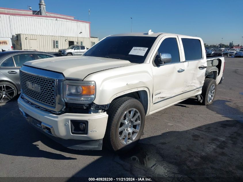 2015 GMC Sierra 1500 Denali VIN: 3GTU2WEJ6FG461028 Lot: 40928230