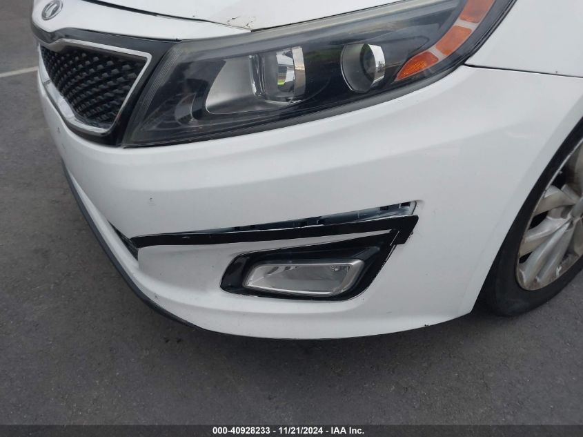 2014 Kia Optima Lx VIN: 5XXGM4A75EG339378 Lot: 40928233