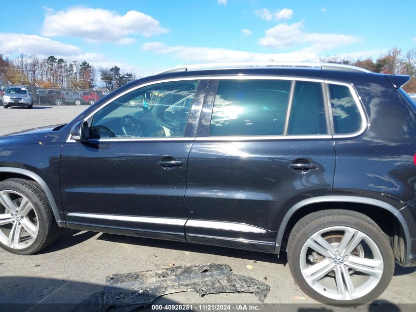 2016 Volkswagen Tiguan R-Line VIN: WVGAV7AX5GW047585 Lot: 40928251