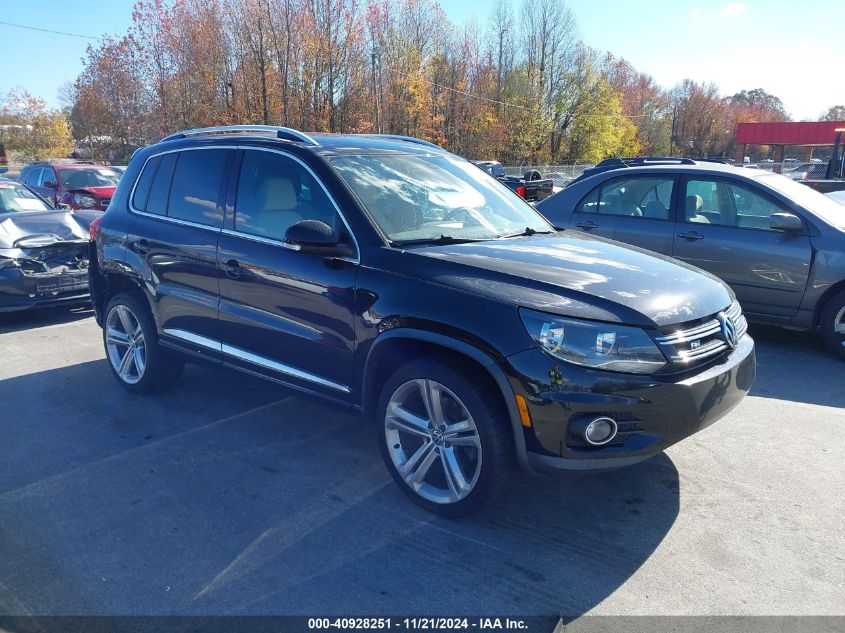 2016 Volkswagen Tiguan R-Line VIN: WVGAV7AX5GW047585 Lot: 40928251