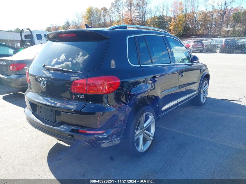 2016 Volkswagen Tiguan R-Line VIN: WVGAV7AX5GW047585 Lot: 40928251