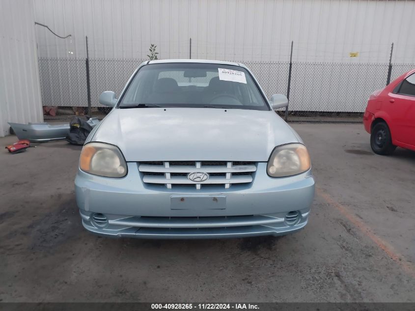 2003 Hyundai Accent Gl VIN: KMHCG45C53U428674 Lot: 40928265