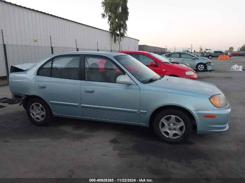 2003 Hyundai Accent Gl VIN: KMHCG45C53U428674 Lot: 40928265