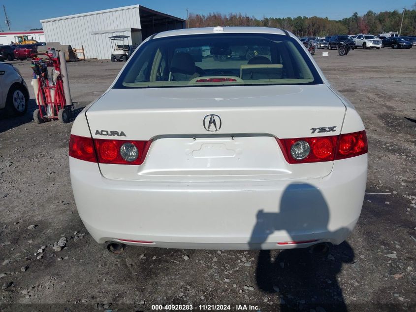 2007 Acura Tsx VIN: JH4CL96847C002718 Lot: 40928283