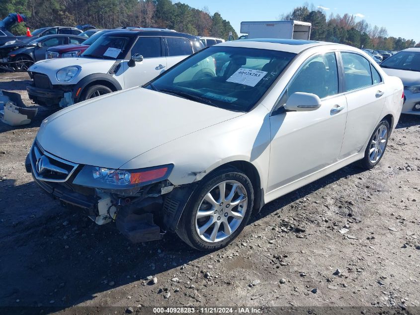 2007 Acura Tsx VIN: JH4CL96847C002718 Lot: 40928283