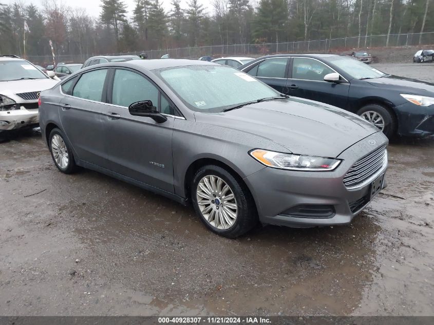 2014 Ford Fusion Hybrid S VIN: 3FA6P0UU4ER132551 Lot: 40928307