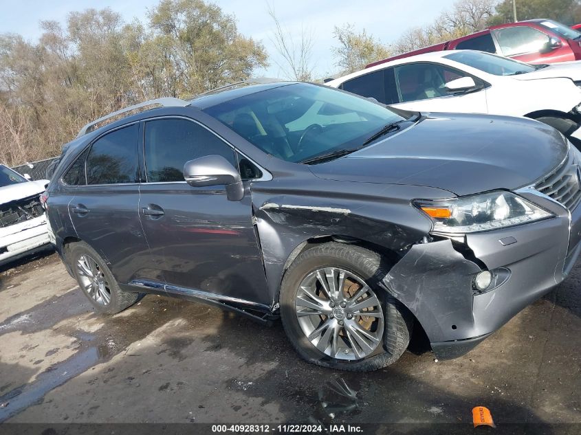 2013 Lexus Rx 450H VIN: JTJBC1BA4D2051195 Lot: 40928312