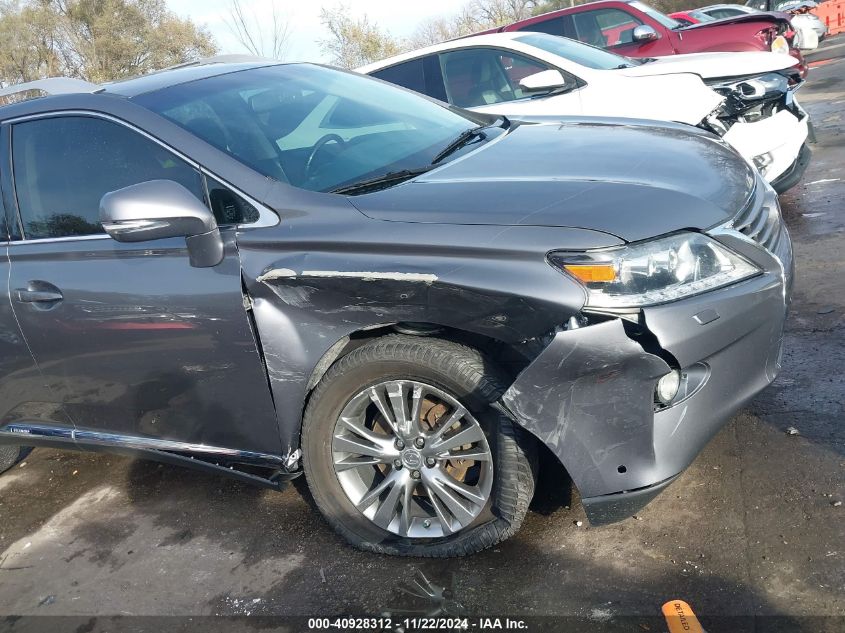 2013 Lexus Rx 450H VIN: JTJBC1BA4D2051195 Lot: 40928312