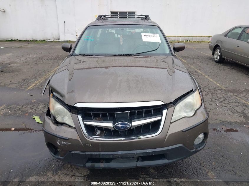 2008 Subaru Outback 2.5I Limited/2.5I Limited L.l. Bean Edition VIN: 4S4BP62C887329901 Lot: 40928329