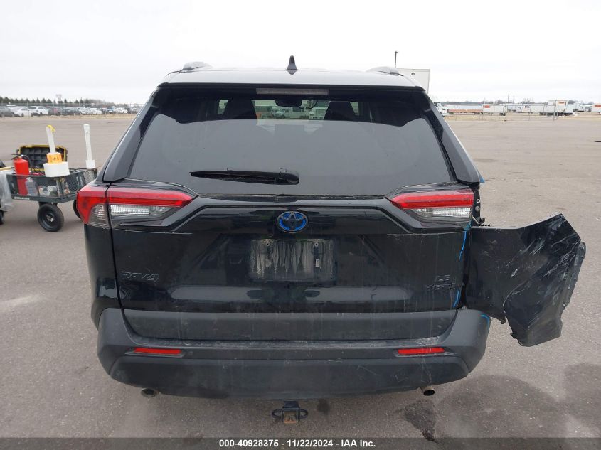 2022 Toyota Rav4 Hybrid Le VIN: 2T3MWRFV2NW142876 Lot: 40928375