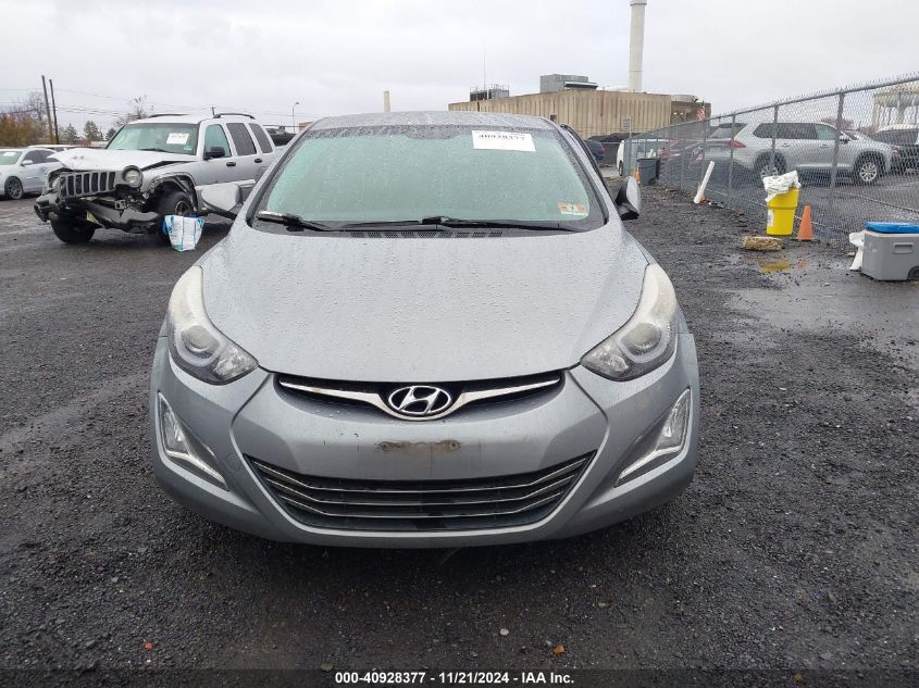 2015 Hyundai Elantra Limited VIN: KMHDH4AE6FU326264 Lot: 40928377