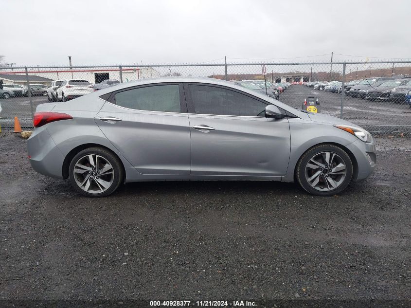 2015 Hyundai Elantra Limited VIN: KMHDH4AE6FU326264 Lot: 40928377