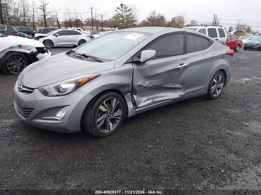 2015 Hyundai Elantra Limited VIN: KMHDH4AE6FU326264 Lot: 40928377