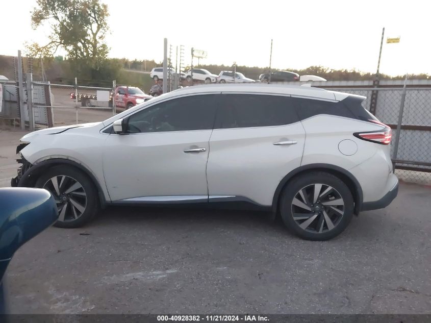 2016 Nissan Murano Platinum VIN: 5N1AZ2MH3GN164731 Lot: 40928382