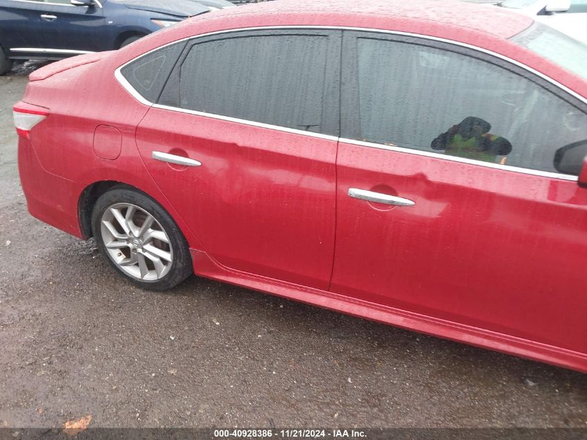 2014 Nissan Sentra Sr VIN: 3N1AB7AP8EL625178 Lot: 40928386