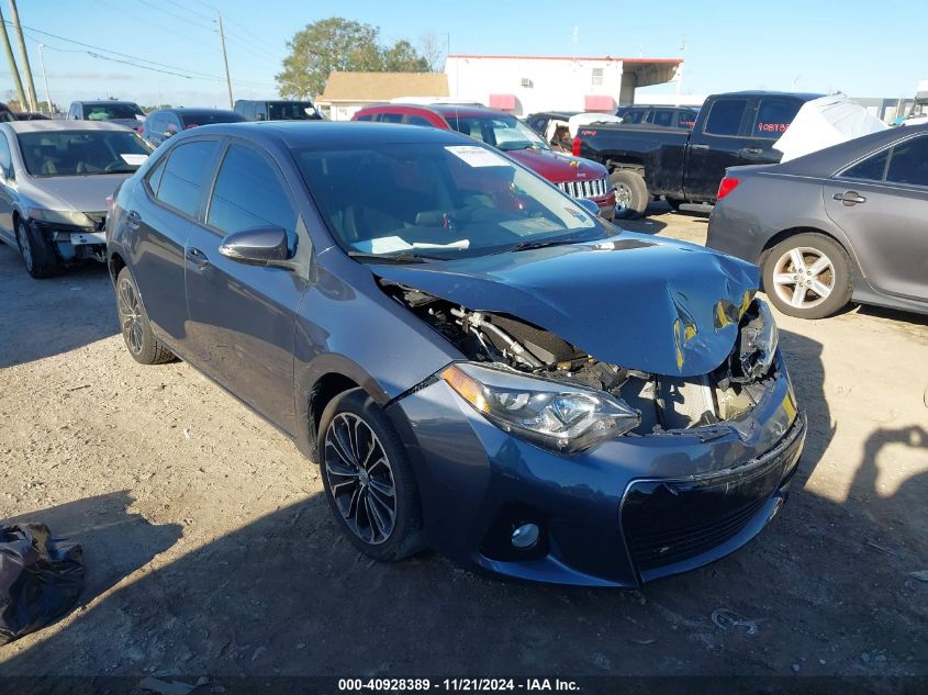 2015 Toyota Corolla L/Le/Le Pls/Prm/S/S Pls VIN: 5YFBURHE8FP349343 Lot: 40928389