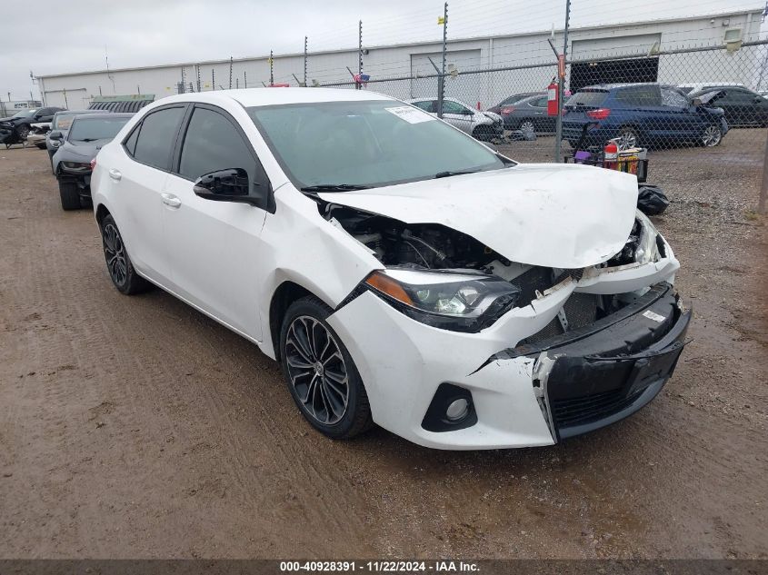 2016 TOYOTA COROLLA S PLUS - 2T1BURHEXGC544927