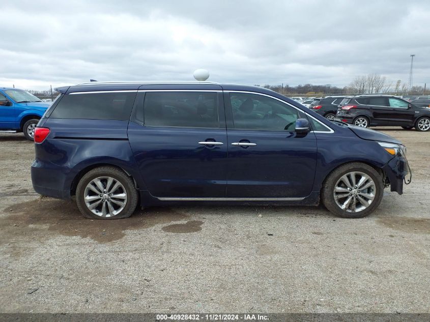 2018 Kia Sedona Sx Limited VIN: KNDME5C12J6350538 Lot: 40928432