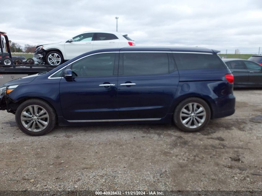 2018 Kia Sedona Sx Limited VIN: KNDME5C12J6350538 Lot: 40928432