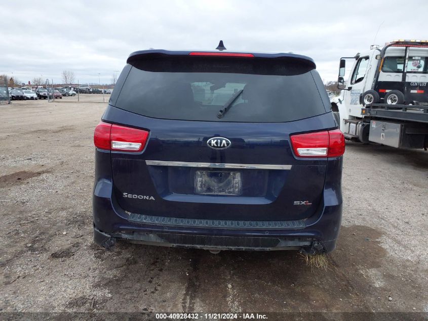 2018 Kia Sedona Sx Limited VIN: KNDME5C12J6350538 Lot: 40928432