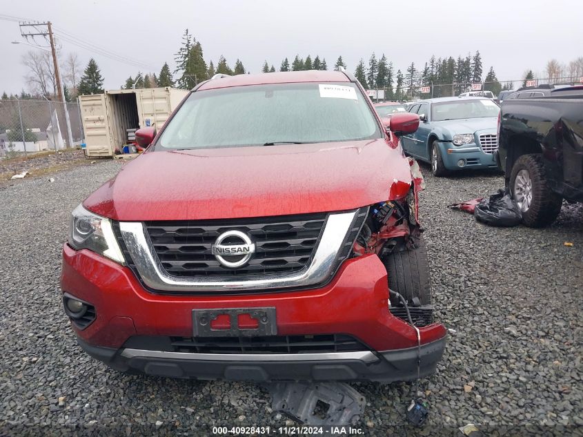 2018 Nissan Pathfinder Sv VIN: 5N1DR2MM1JC644781 Lot: 40928431