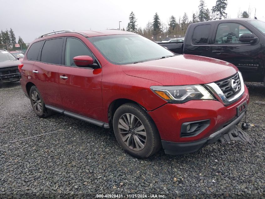 2018 Nissan Pathfinder Sv VIN: 5N1DR2MM1JC644781 Lot: 40928431