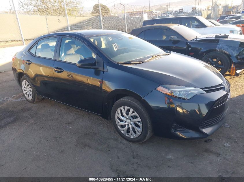 2018 Toyota Corolla Le VIN: 2T1BURHE5JC072580 Lot: 40928455