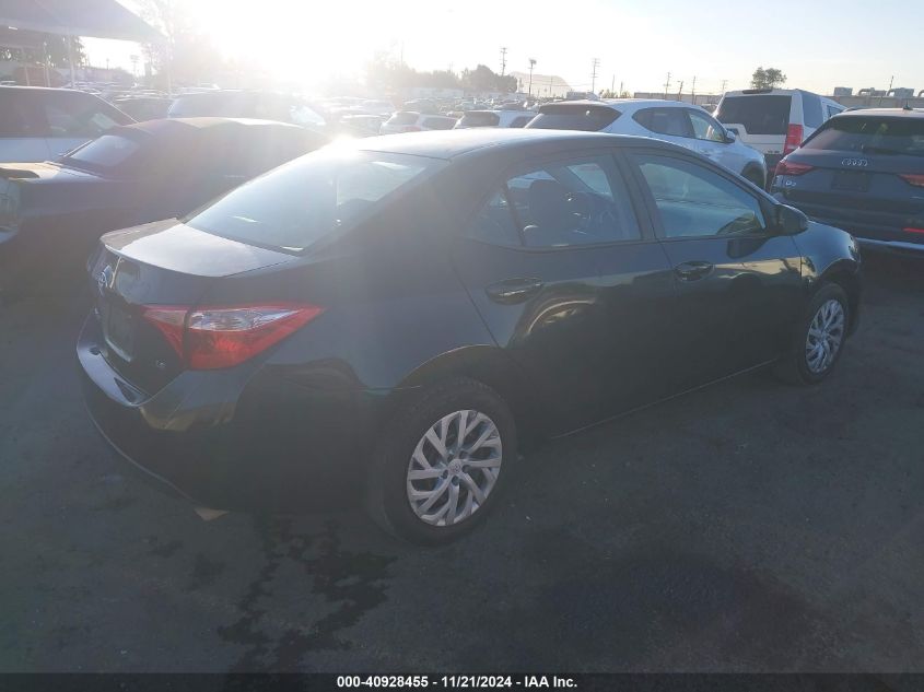 2018 Toyota Corolla Le VIN: 2T1BURHE5JC072580 Lot: 40928455