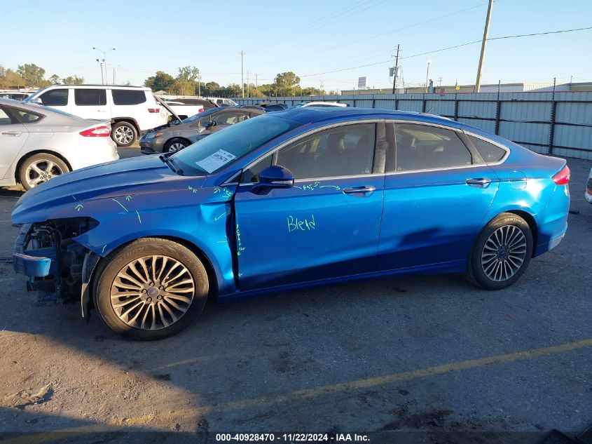 2017 Ford Fusion Se VIN: 3FA6P0T93HR206835 Lot: 40928470