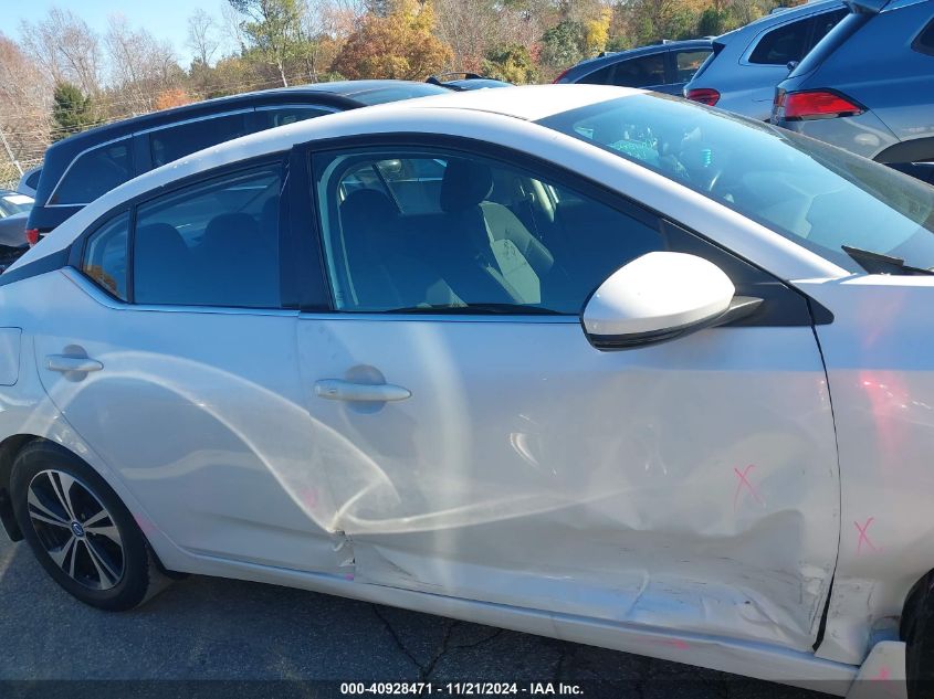 2020 Nissan Sentra Sv Xtronic Cvt VIN: 3N1AB8CV6LY292478 Lot: 40928471