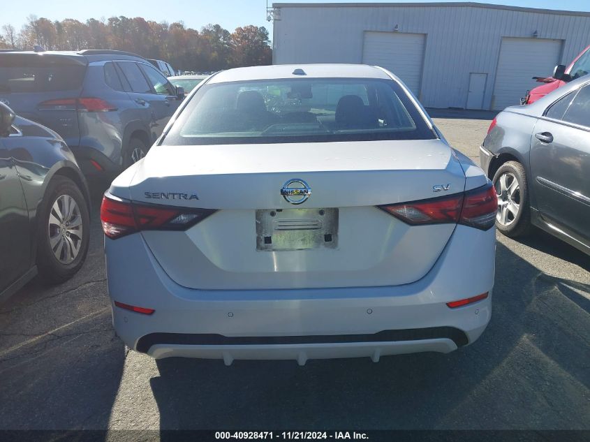 2020 Nissan Sentra Sv Xtronic Cvt VIN: 3N1AB8CV6LY292478 Lot: 40928471