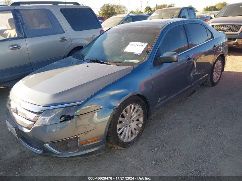 2011 Ford Fusion Hybrid VIN: 3FADP0L36BR193640 Lot: 40928478