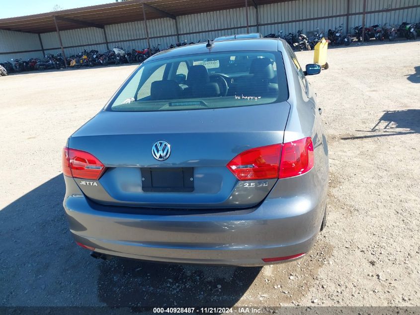 2011 Volkswagen Jetta 2.5L Se VIN: 3VWDZ7AJ1BM353836 Lot: 40928487