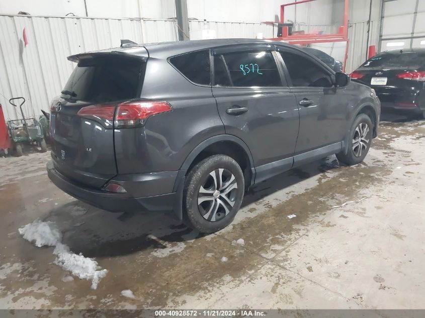 2018 Toyota Rav4 Le VIN: 2T3ZFREV8JW416843 Lot: 40928572