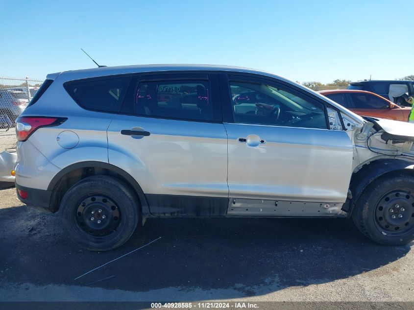 2018 Ford Escape S VIN: 1FMCU0F72JUA66576 Lot: 40928585