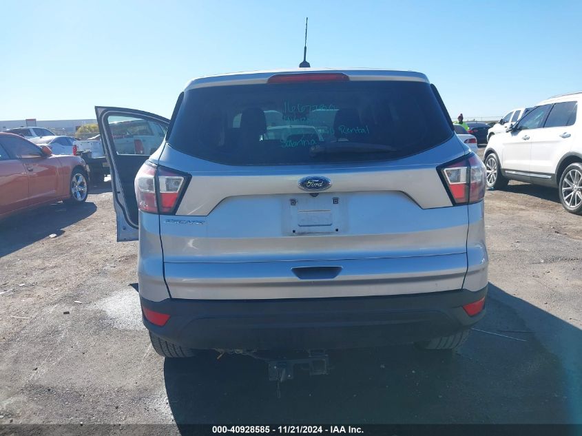 2018 Ford Escape S VIN: 1FMCU0F72JUA66576 Lot: 40928585