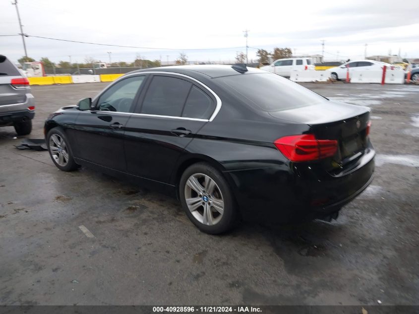 2017 BMW 330I VIN: WBA8B9G50HNU09601 Lot: 40928596