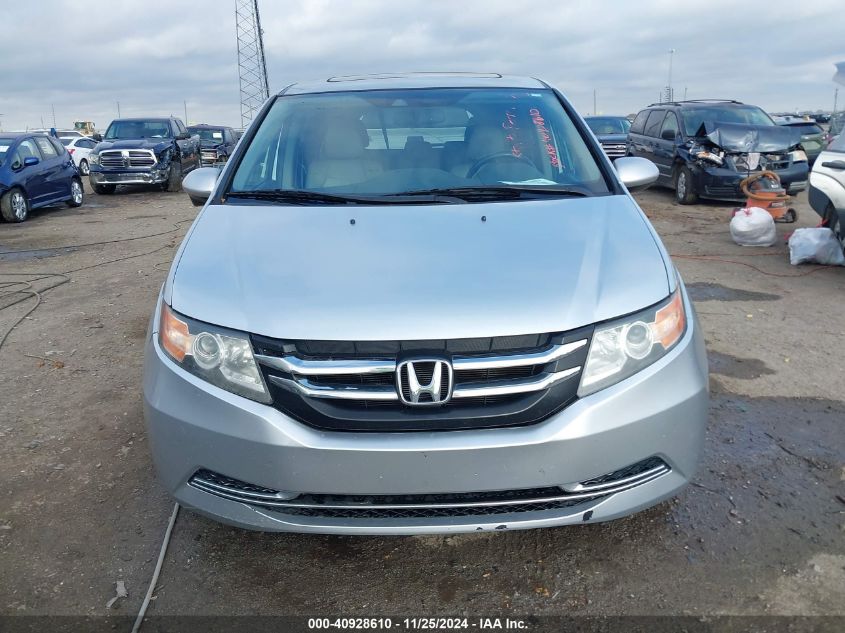 VIN 5FNRL5H64EB038215 2014 HONDA ODYSSEY no.12