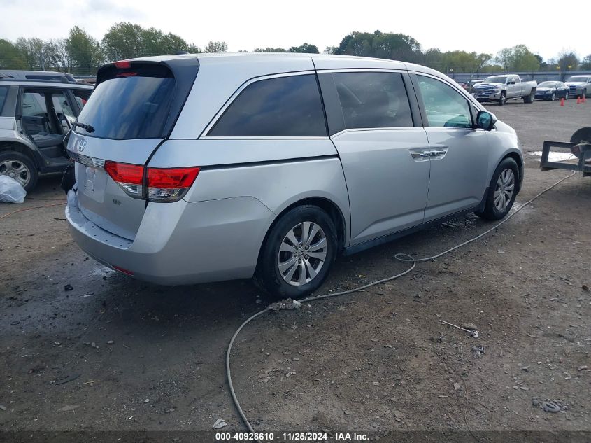 VIN 5FNRL5H64EB038215 2014 HONDA ODYSSEY no.4