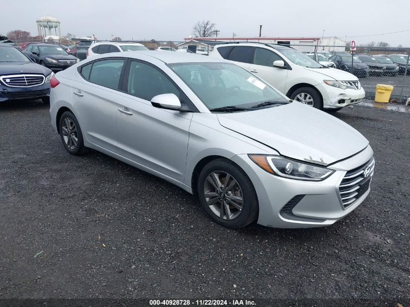 2018 HYUNDAI ELANTRA SEL/VALUE/LIMITED - 5NPD84LF6JH232222