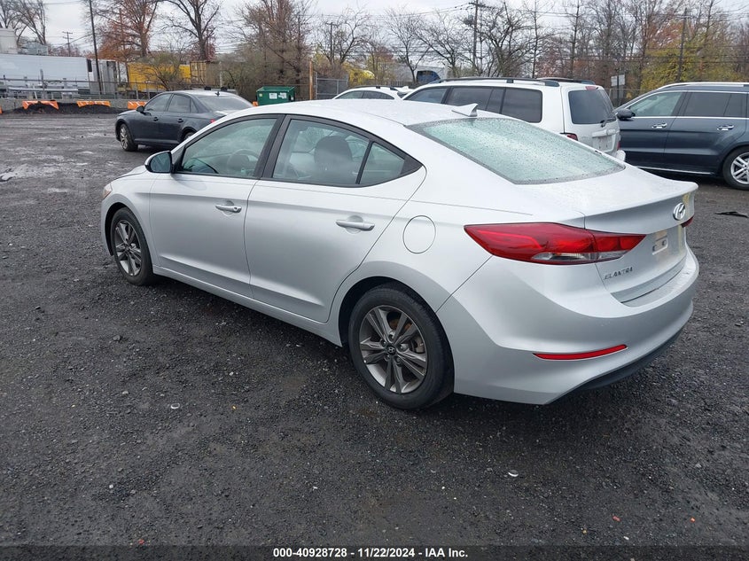 VIN 5NPD84LF6JH232222 2018 HYUNDAI ELANTRA SEL/VALUE/LIMITED