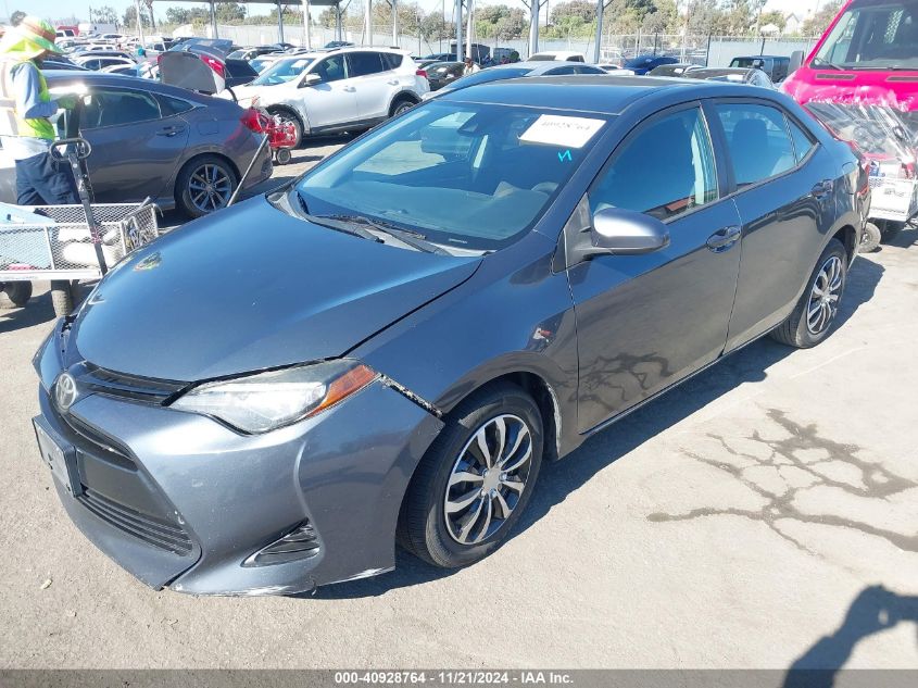 2017 Toyota Corolla Le VIN: 5YFBURHE9HP621627 Lot: 40928764