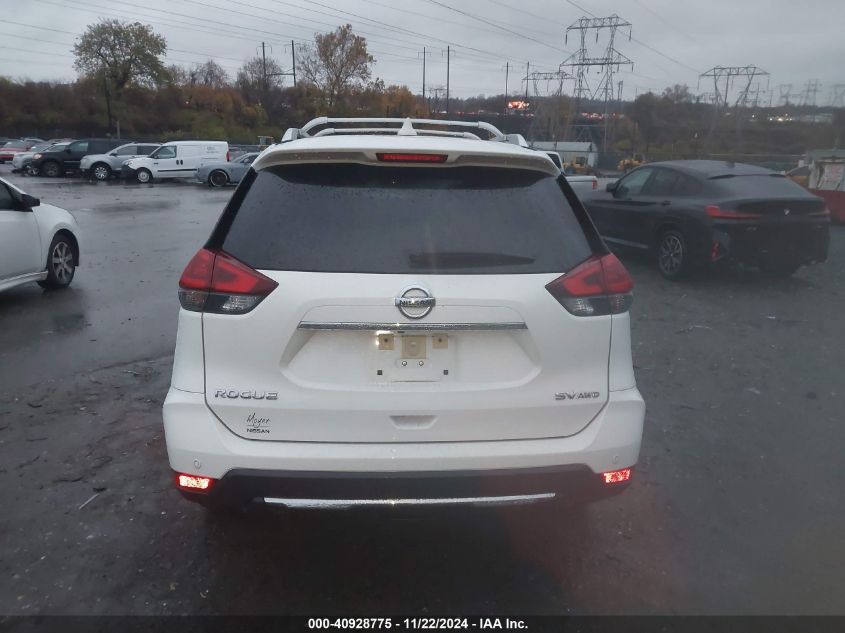 2020 Nissan Rogue Sv Intelligent Awd VIN: JN8AT2MV6LW142095 Lot: 40928775