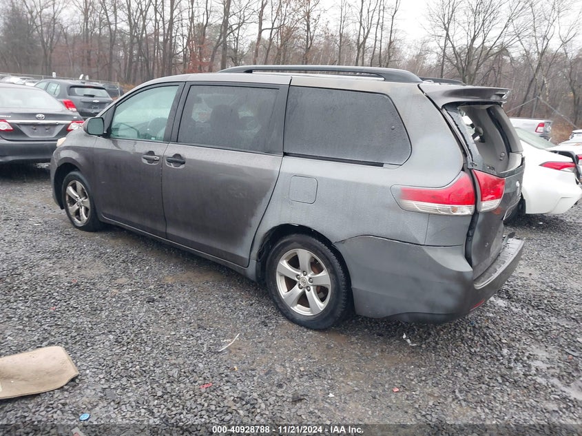 Vin: 5tdyk3dcxbs148952, lot: 41418510, toyota sienna xle/limited 20113