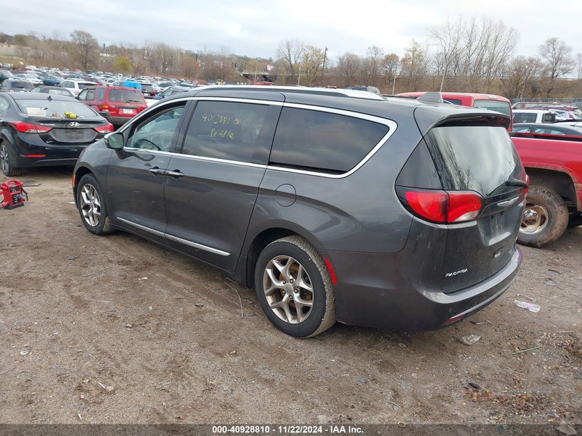 VIN 2C4RC1GG5HR528870 2017 CHRYSLER PACIFICA LIMITED