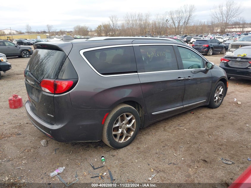 VIN 2C4RC1GG5HR528870 2017 CHRYSLER PACIFICA LIMITED
