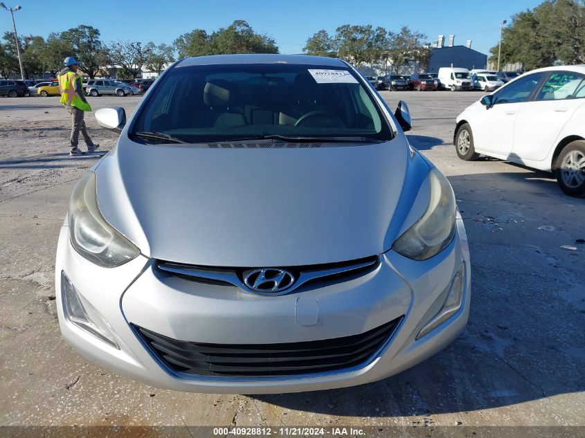 2015 Hyundai Elantra Se VIN: 5NPDH4AE8FH612387 Lot: 40928812