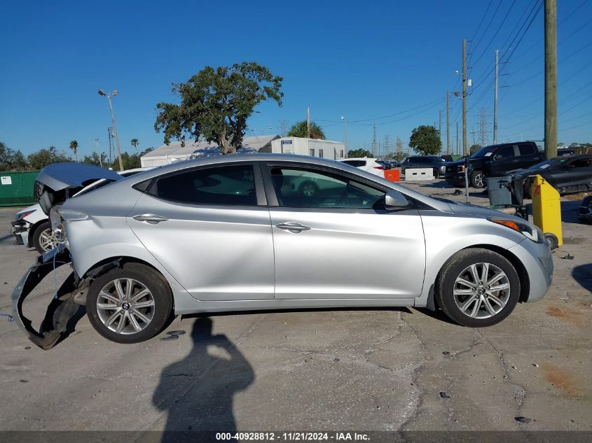 2015 Hyundai Elantra Se VIN: 5NPDH4AE8FH612387 Lot: 40928812